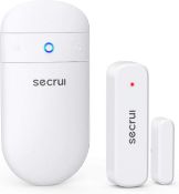 RRP £25.99 SECRUI Wireless Door Open Sensor Alarm Chime, 400ft Operating Range 52 Chimes