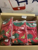 RRP £200 Box of 20 x Popshion Childrens Christmas Pyjamas Dinosaur Pjs Sets Xmas, 5 Years