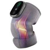 RRP £49.99 MOAJAZA Cordless Heated Knee Massager, Heating Knee Brace Support Wrap with Massage
