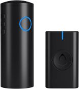 SECRUI Wireless Doorbell, USB and Battery Operated Door Bells Waterproof- 700 Foot Long Range with 4