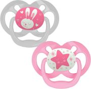 RRP £120 Set of 8 x Dr. Brown's Advantage Baby Pacifiers, 2-Pack Glow-in-The-Dark, 6-18 Month