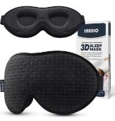 RRP £90 Set of 9 x Innelo Sleep Mask Soft Comfortable Light Blocking Eye Mask