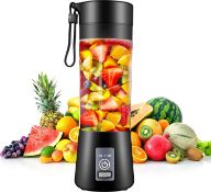 Portable Blender,Personal Blender for Shakes and Smoothies with Rechargeable USB Port,Fresh Juice
