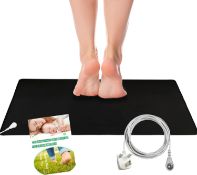 RRP £30.99 Earthing mat UK, Grounding Mouse Pad, Grounding Earthing Mat (11.8 * 39.4 inch)