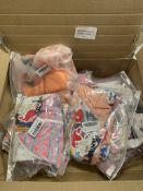 RRP £180 Box of 9 x BONVERANO Baby Girls Sunsuit/Swimsuit UPF 50+ Sun Protection One Pieces with Sun