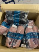 RRP £120 Box of 8 x HomeTop Women's Slippers Memory Foam Lightweight House Shoes, Ladies'