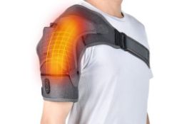 RRP £49.99 EDIFOLLY Heating Shoulder Wrap with Vibration Massager, Electric Heated Shoulder