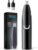 Rechargeable Nose Hair Trimmer for Men, 2023 Professional Painless Ear and Eyebrow & Facial Hair
