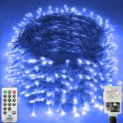 RRP £24.99 Heceltt Christmas Lights Outdoor Decorations, Extra Long 120m 1000LED Mains Powered Fairy