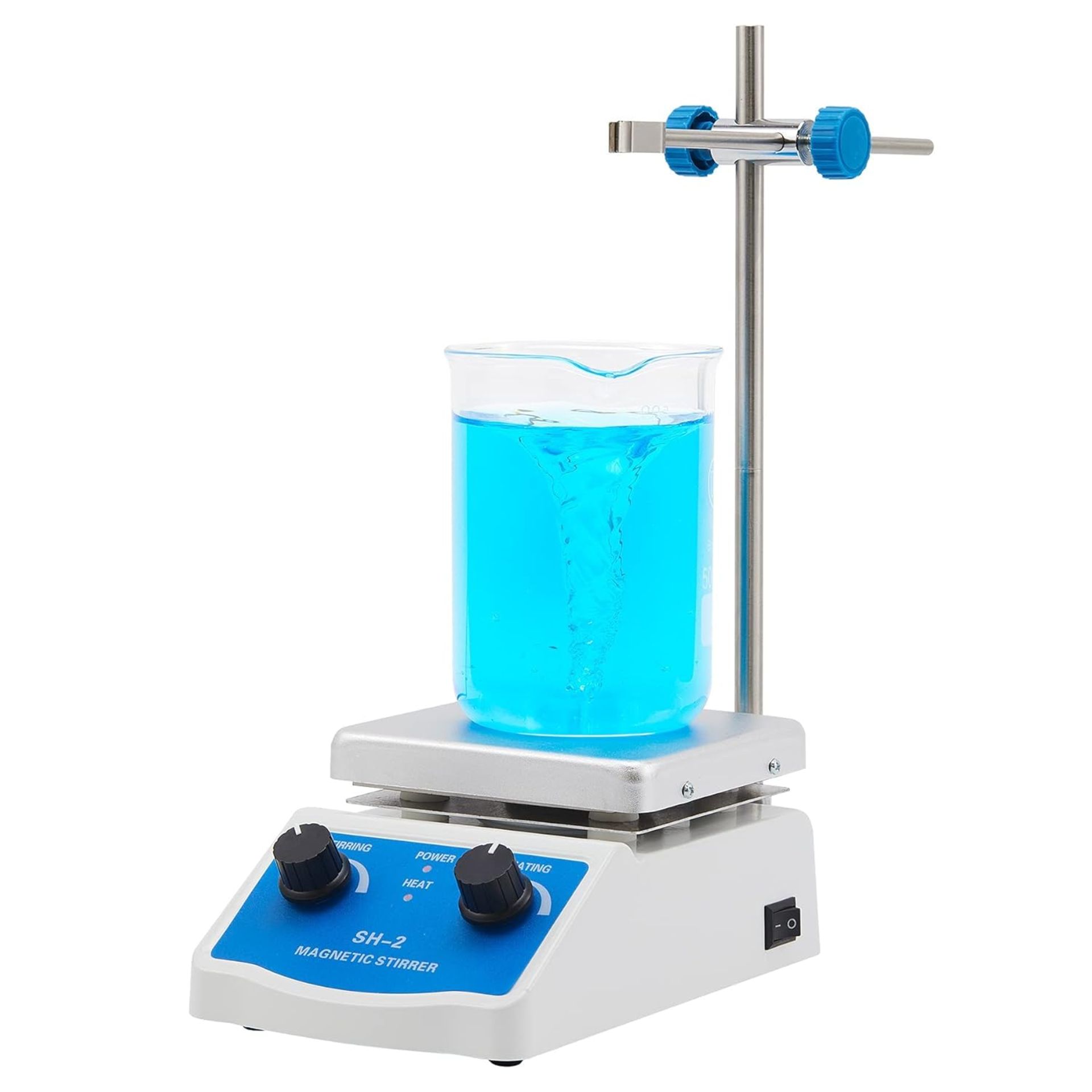 RRP £69.99 CREWORKS Magnetic Stirrer Hotplate 12x12cm Magnetic Mixer with Laboratory Mixer 180W