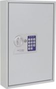 RRP £134.99 Rottner Key Cabinet High Security 64 Key Storage Large Electronic Lockable Safe Wall