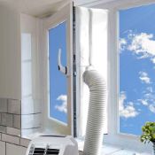 RRP £130 Set of 10 x AC Window Seal,Portable Universal Window Kit for Mobile Air Conditioner Unit
