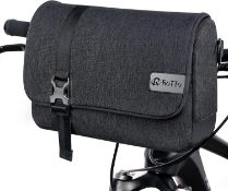 RRP £22.99 ROTTO Bike Handlebar Bag Bicycle Front Bag Shoulder Bag Large Capacity