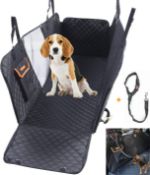 RRP £78 Set of 3 x GoBuyer Dog Car Seat Cover Protector Liner Hammock for Car Boot and Back/Rear