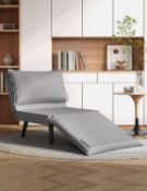 RRP £129.99 Vesgantti 6-in-1 Sofa Bed Chair, Convertible Adjustable Folding 5 Position Sleeper Chair