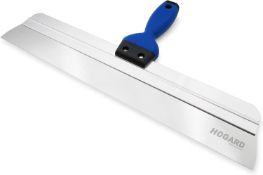 RRP £23.99 HOGARD 18" Taping Knife | Made of Stainless Steel with a Soft Grip | Perfect Plastering