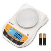 RRP £45 Bonvoisin Digital Lab Scale 600g x 0.01g Precision Electronic Scale LCD Display Analytical
