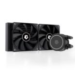 RRP £54.99 ID-COOLING FROSTFLOW X 240 CPU Water Cooler AIO Cooler 240mm CPU Liquid Cooler White