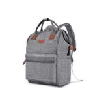 RRP £26.99 Marcello Travel Laptop Backpack, Wide Open Work Bag Lightweight Laptop Bag with USB