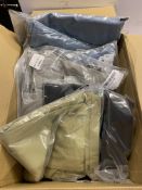 RRP £250 Box of 10 x Mens Linen Shorts Flax Pant Lace Sweatpant England Zipper Placket Belted