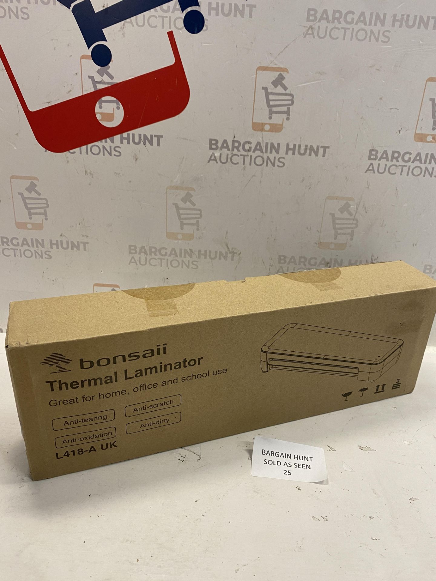 RRP £22.99 Bonsaii A4 Laminator Machine with Fast Warm Up, High Speed Laminating, Designed with - Image 2 of 2