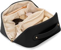 RRP £30 Set of 2 x HBselect Large Cosmetic Bag for Women, Large Capacity Travel Makeup Organizer