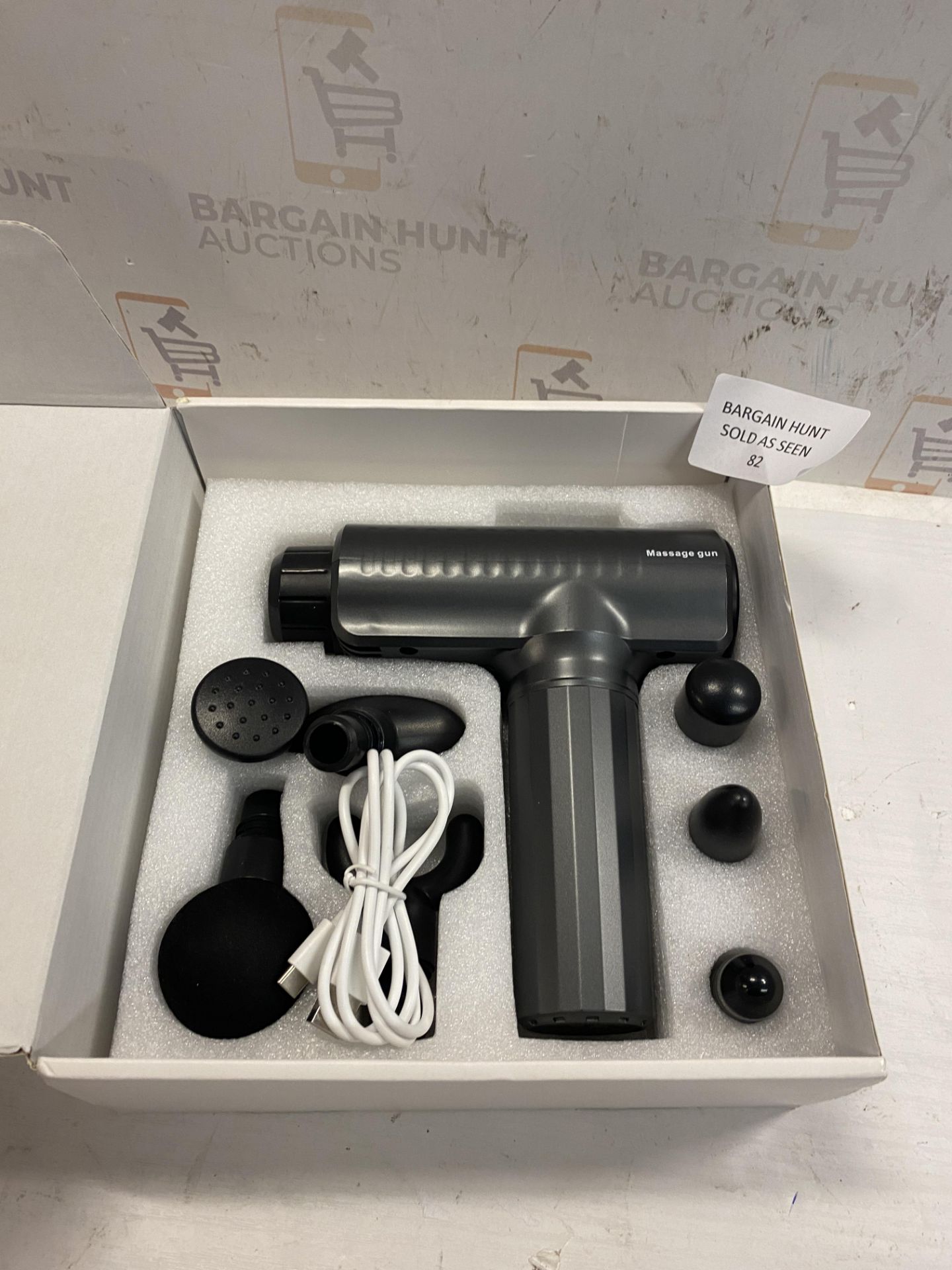 Uplayteck Massage Gun Deep Tissue - 30 Speeds Powerful Muscle Massager Guns with Pressure Sensing - Image 2 of 2