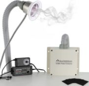 RRP £89.99 BAOSHISHAN Solder Fume Extractor Smoke Absorber with Benchtop Clamp, LED Lamp, or DIY