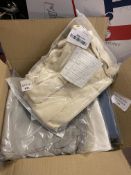 RRP £150 Box of 6 x Mens Linen Shorts Flax Pant Lace Sweatpant England Zipper Placket Belted