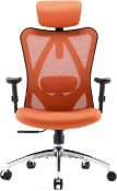 RRP £196.99 SIHOO Office Chair Ergonomic Desk Chair, Breathable Mesh Design High Back Computer