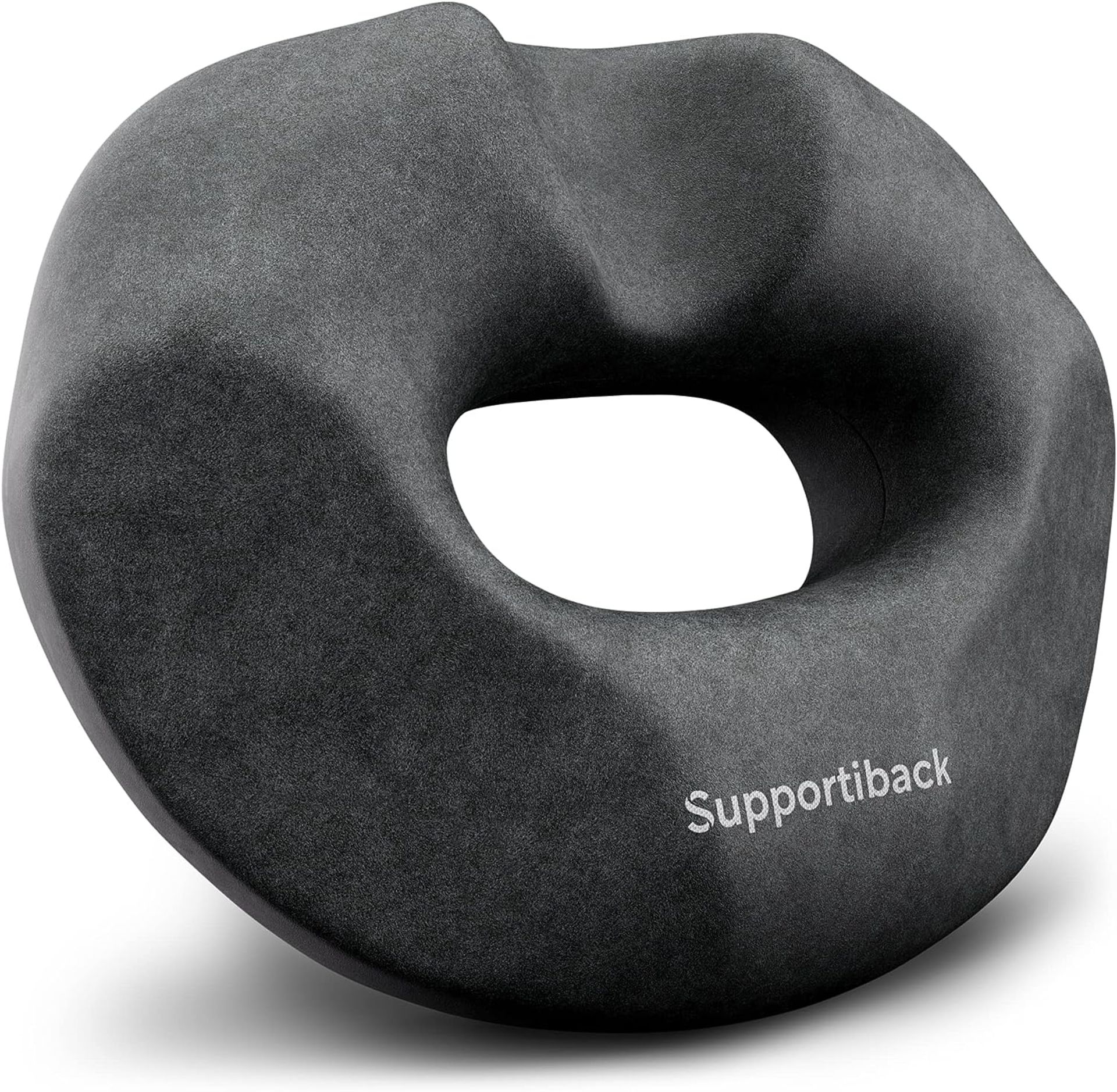 RRP £24.99 Memory Foam Donut Pillow for Pressure Relief - Doughnut Cushion, Coccyx Sciatica,