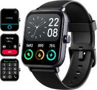 RRP £42.99 Alexa Built-in -1.8" HD Touch Screen Smartwatch Answer/ Make Calls with SpO2 Heart Rate