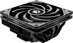 RRP £39.99 ID-COOLING IS-55 BLACK CPU Cooler Low Profile 57mm Height CPU Air Cooler 5 Heatpipes