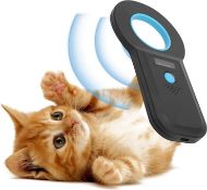 RRP £27.99 Pet Microchip Scanner, ARCELI Pet Chip Reader Pet Tag Scanner Pet ID Microchip Scanner