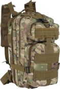 Tactical Backpack 30L Military Camping Backpack Oxford Clothe Rucksack Molle Shoulder Bag Sport