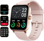 RRP £42.99 Alexa Built-in -1.8" HD Touch Screen Smartwatch Answer/ Make Calls with SpO2 Heart Rate