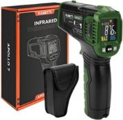 RRP £19.99 KAIWEETS Infrared Thermometer Non-Contact Digital Temperature Gun with Color LCD, IR
