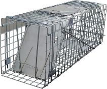PestExpel® Live Catch, Rabbits, Squirrels, Mink, Feral Cat, Vermin,Animal Folding Cage Trap (