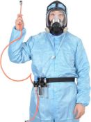 RRP £58.99 Trudsafe 3 in 1 Function Supplied Air Fed Full Face Respirator System, Don't Need