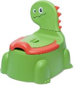 Potty Toilet Potties Potty Training Toilet for Toddler Dinosaur Urinal Pot,Easy to Clean and Use