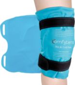 RRP £100 Set of 6 x Comfytemp Flexible Knee Ice Pack Wrap, Reusable Gel Cold Pack for Knee Pain