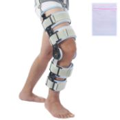 RRP £140 Set of 2 x 360 RELIEF Knee Brace support Hinged Leg Stabilizer - Adjustable | Post Up,