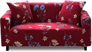 RRP £50, Lot of Fashion LIFE Stretch Sofa Covers, 3 Pieces (2 x 1seater and 1 x 2seater)