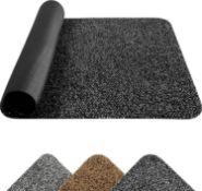 RRP £39.99 Mibao Dirt Trapper Mat, Door Mat Indoor & Outdoor, 60x180 Cm, Durable Non Slip Rubber