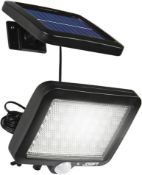 RRP £18.99 Jorft Solar Outdoor Wall Light, 56 LED 3 Lighting Modes Solar Powered Security Lamp