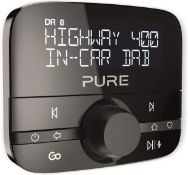 RRP £54.99 Pure Highway 400 In-Car DAB+/DAB Digital Radio FM Adapter with Bluetooth – DAB Car