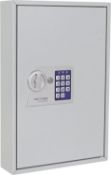 RRP £119 Rottner Key Cabinet High Security 64 Key Storage Large Electronic Lockable Safe Wall