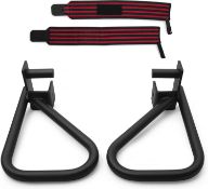 RRP £49.99 Orangepatrick Set of 2 Dip Bar Attachments for 2" x 2" Power Racks or Cages Complete with