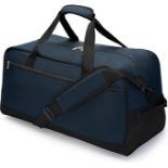 Travel Holdall Duffle Bag 21 inch Carry On Weekend Overnight Bag-Navy Blue