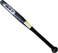 Heavy Duty Metal Baseball Rounder Softball Bat Black Pole Stick Stainless Steel